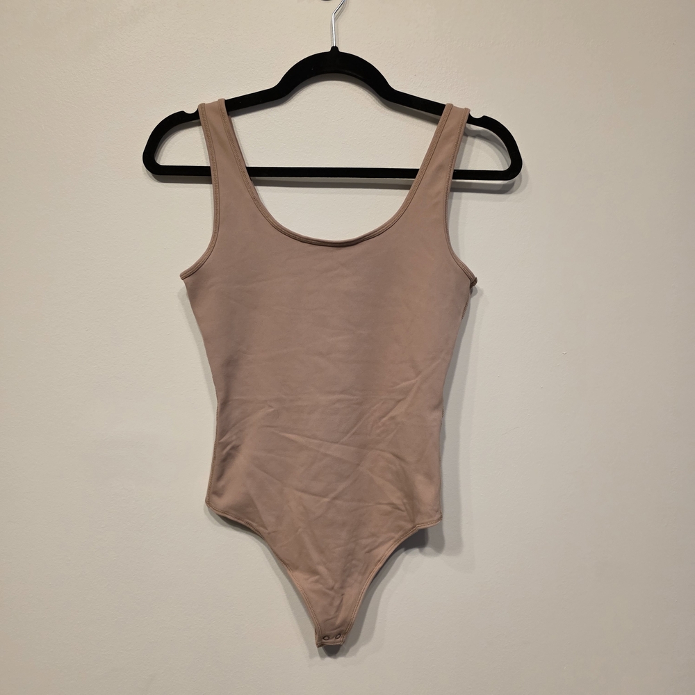 Abercrombie & Fitch Tan Soft Bodysuit
